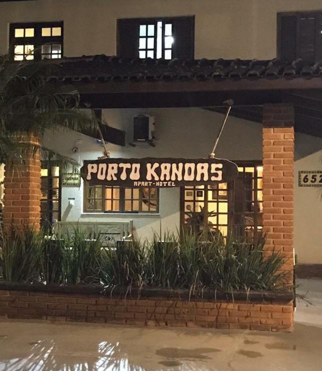 Apart Hotel Porto Kanoas Bertioga Dış mekan fotoğraf