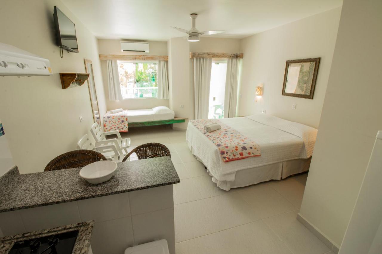 Apart Hotel Porto Kanoas Bertioga Dış mekan fotoğraf