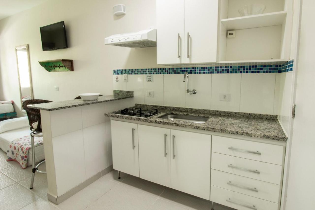 Apart Hotel Porto Kanoas Bertioga Dış mekan fotoğraf