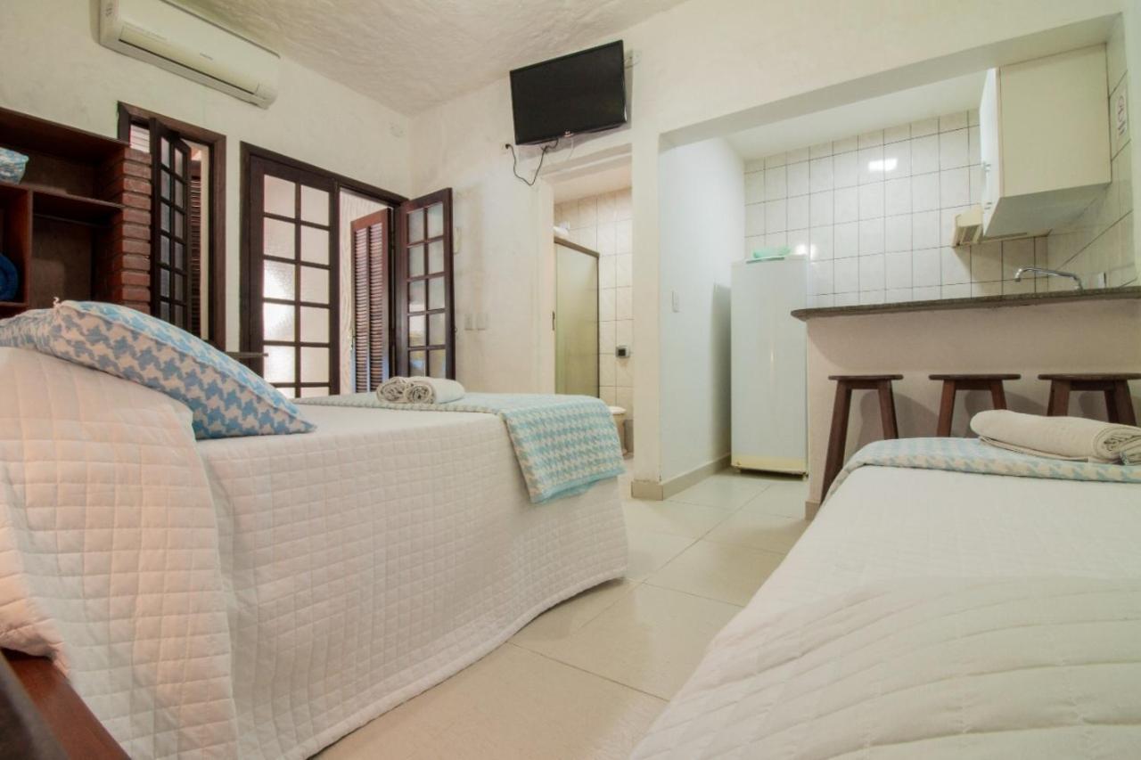 Apart Hotel Porto Kanoas Bertioga Dış mekan fotoğraf