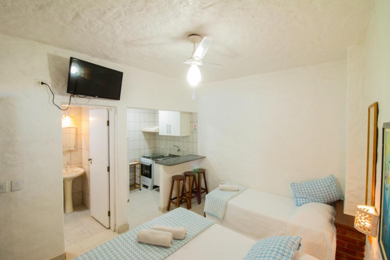 Apart Hotel Porto Kanoas Bertioga Dış mekan fotoğraf