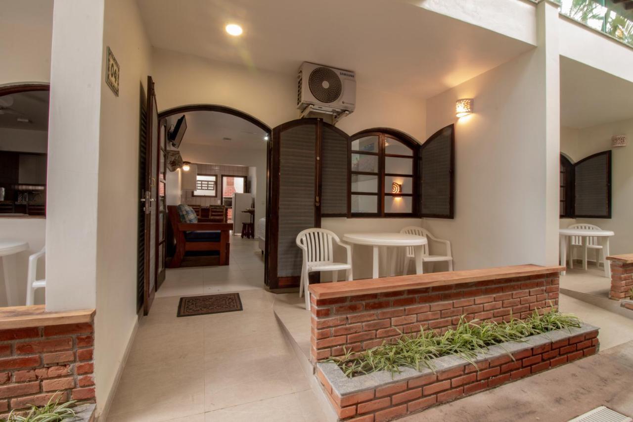 Apart Hotel Porto Kanoas Bertioga Dış mekan fotoğraf